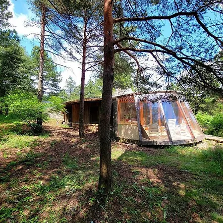 Holiday home Maison Ronde Atypique La Vacquerie-et-Saint-Martin-de-Castries