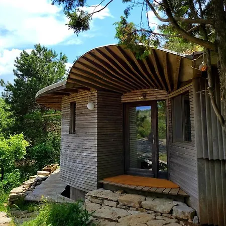 Holiday home Maison Ronde Atypique La Vacquerie-et-Saint-Martin-de-Castries